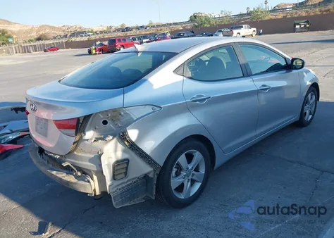 2013 Hyundai Elantra Gls from USA, damaged, VIN 5NPDH4AE0DH364035